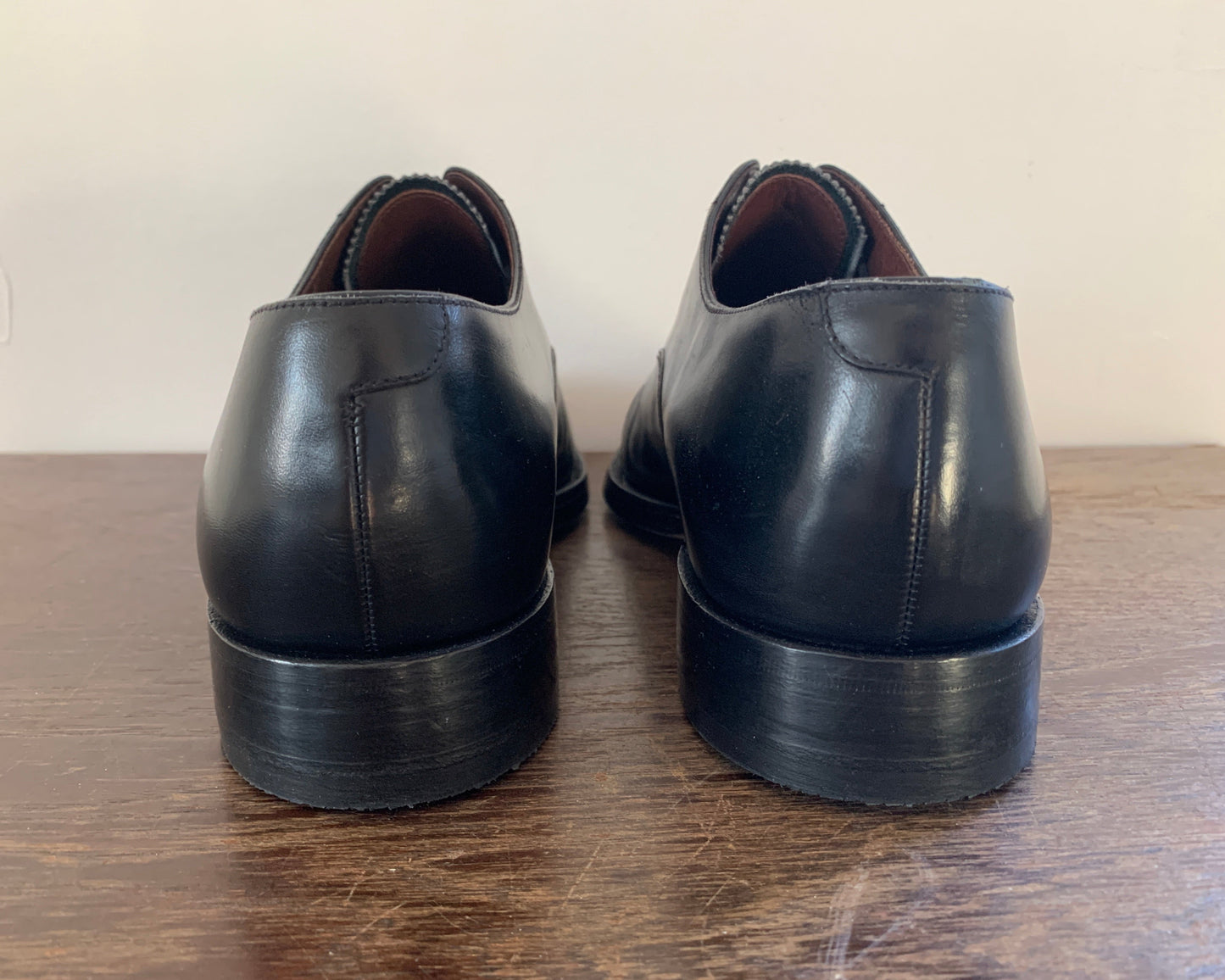 Charles Tyrwhitt Oxford Lederschuhe Schwarz 40