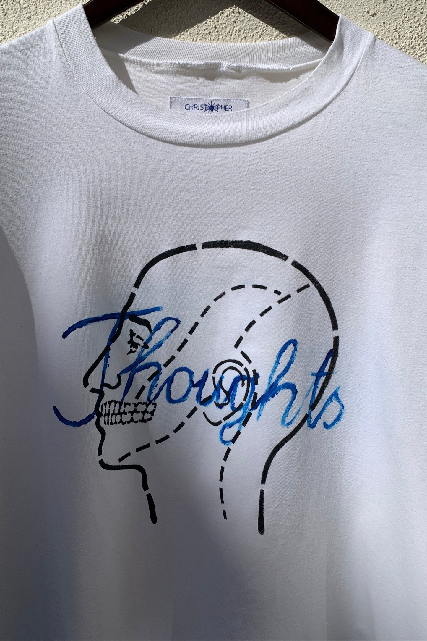 Handpainted Thoughts T-Shirt Weiß