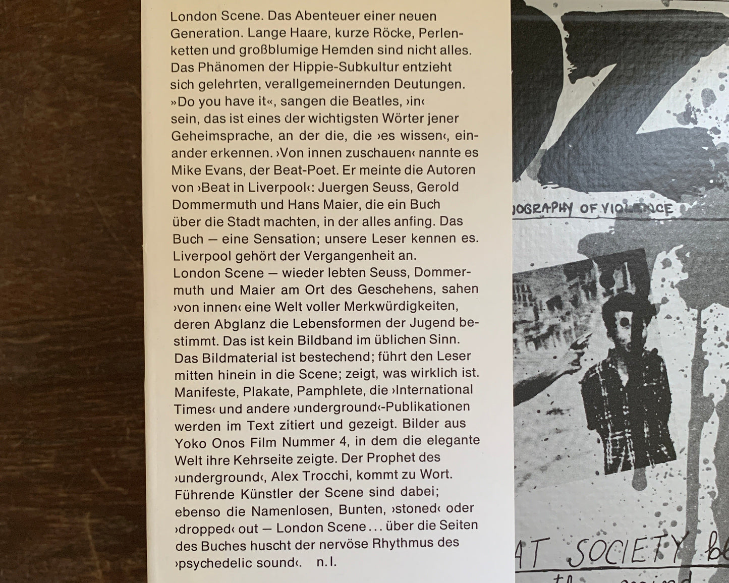 London Scene Buch von Juergen Seuss / Gerold Dommermuth / Hans Maier