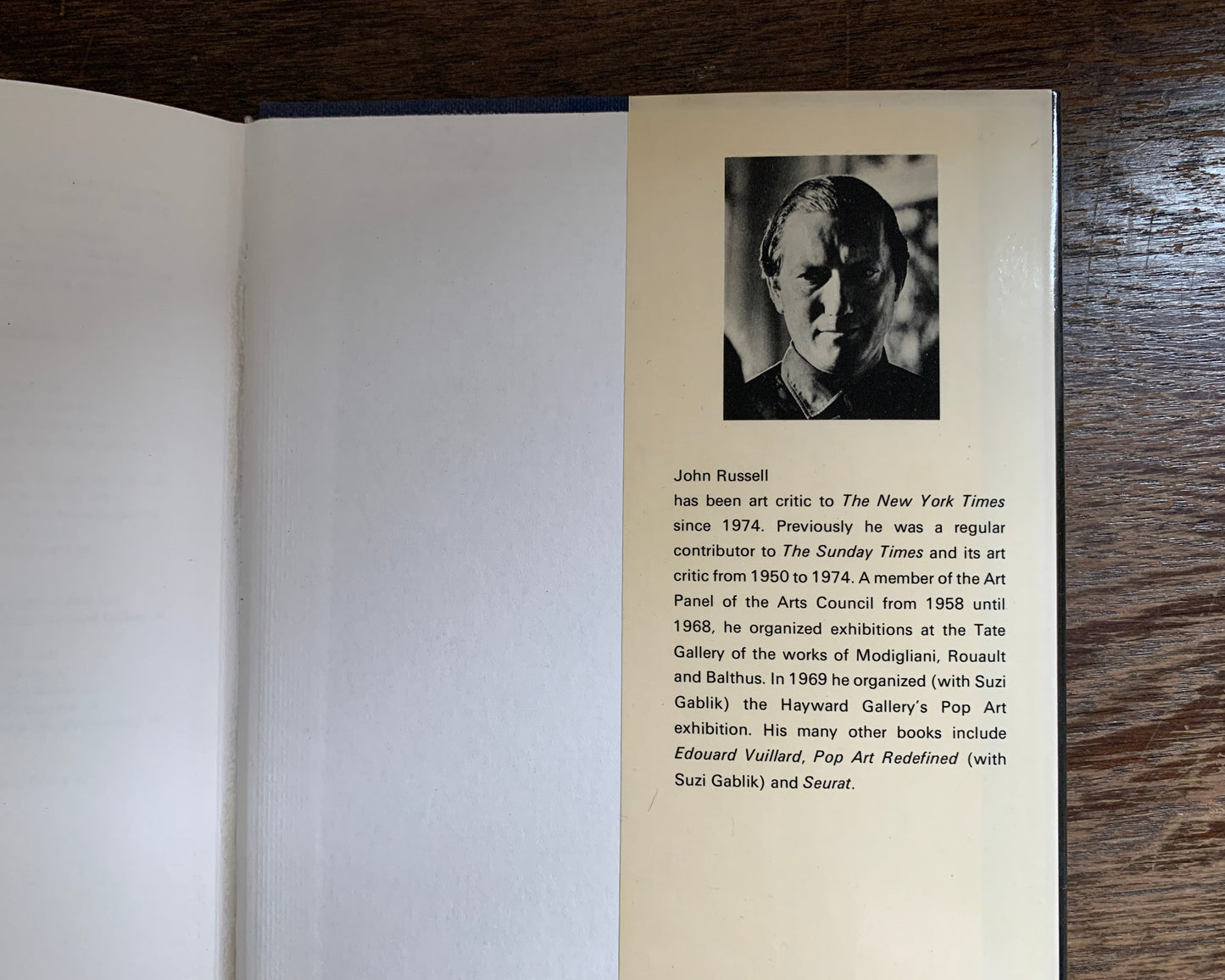 Francis Bacon Buch von John Russel