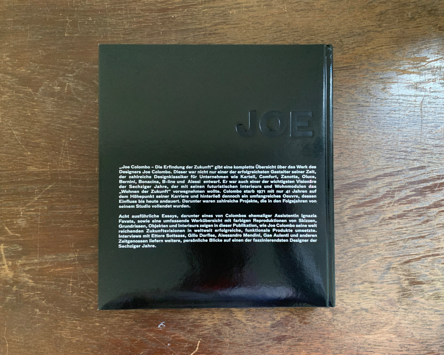 Joe Colombo Buch von Mateo Kries / Alexander von Vegesack