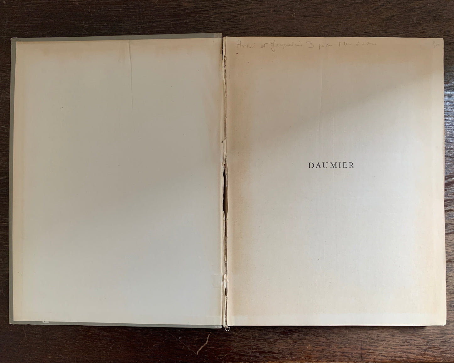 Daumier Buch von Jacques Lassaigne
