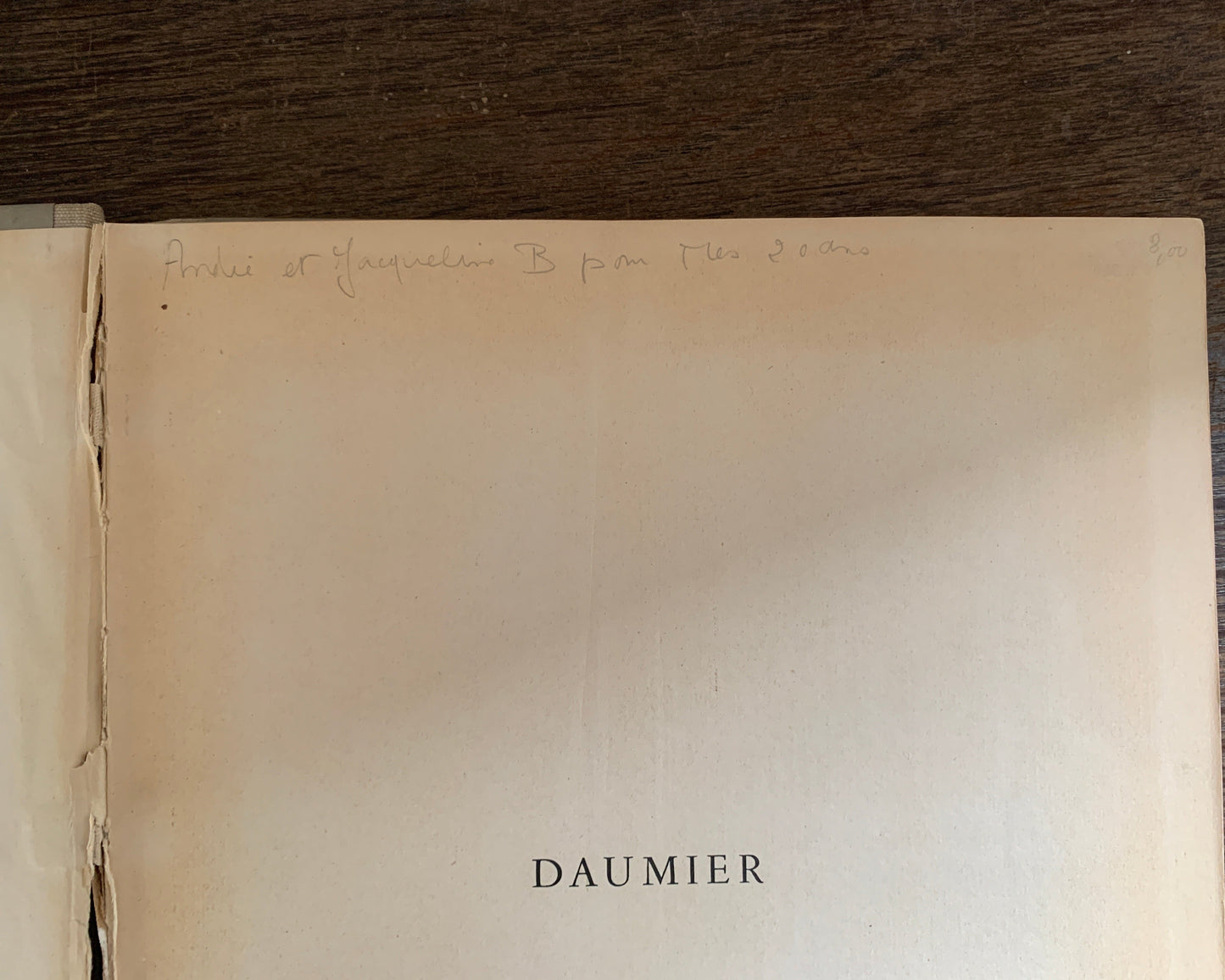 Daumier Buch von Jacques Lassaigne