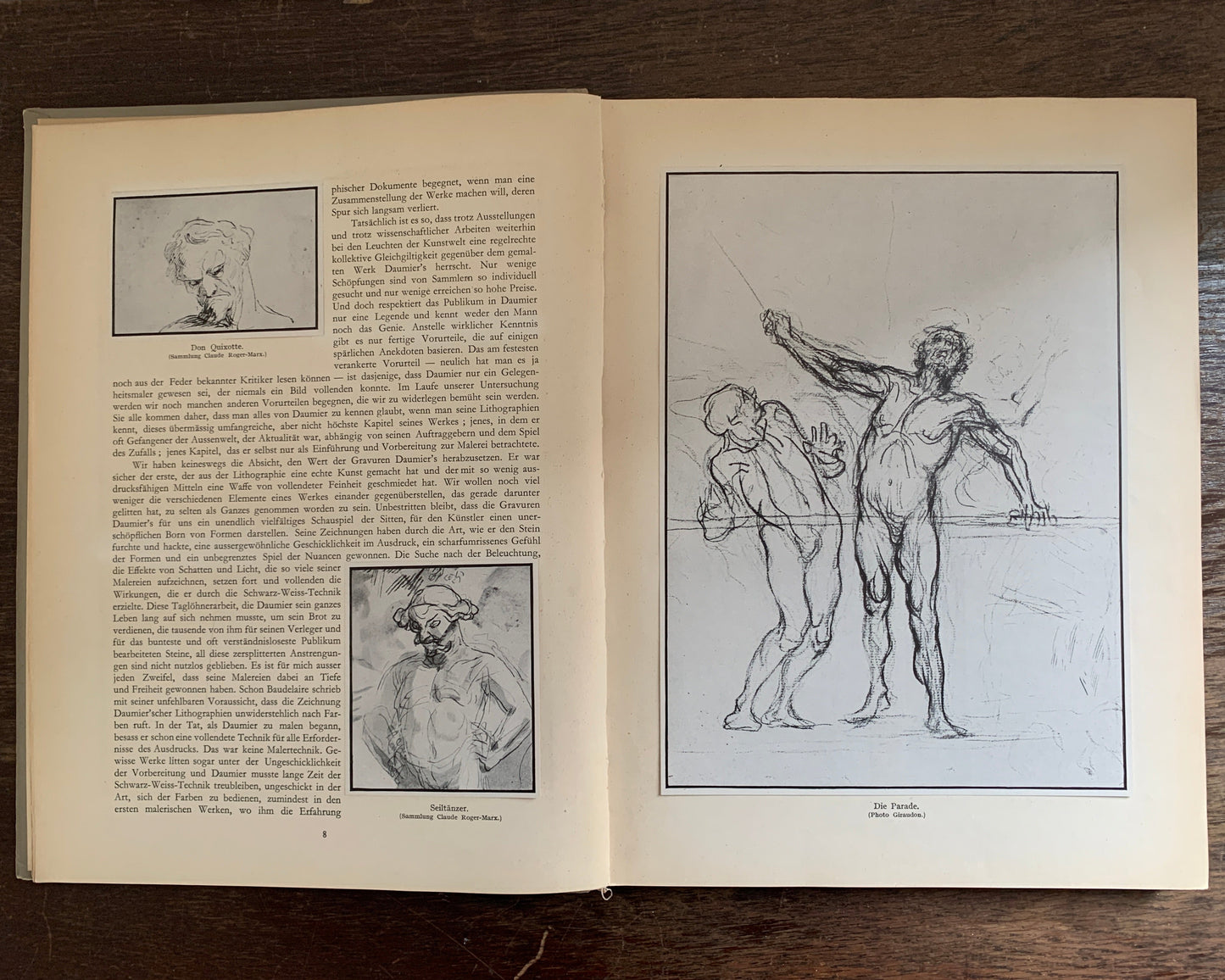Daumier Buch von Jacques Lassaigne