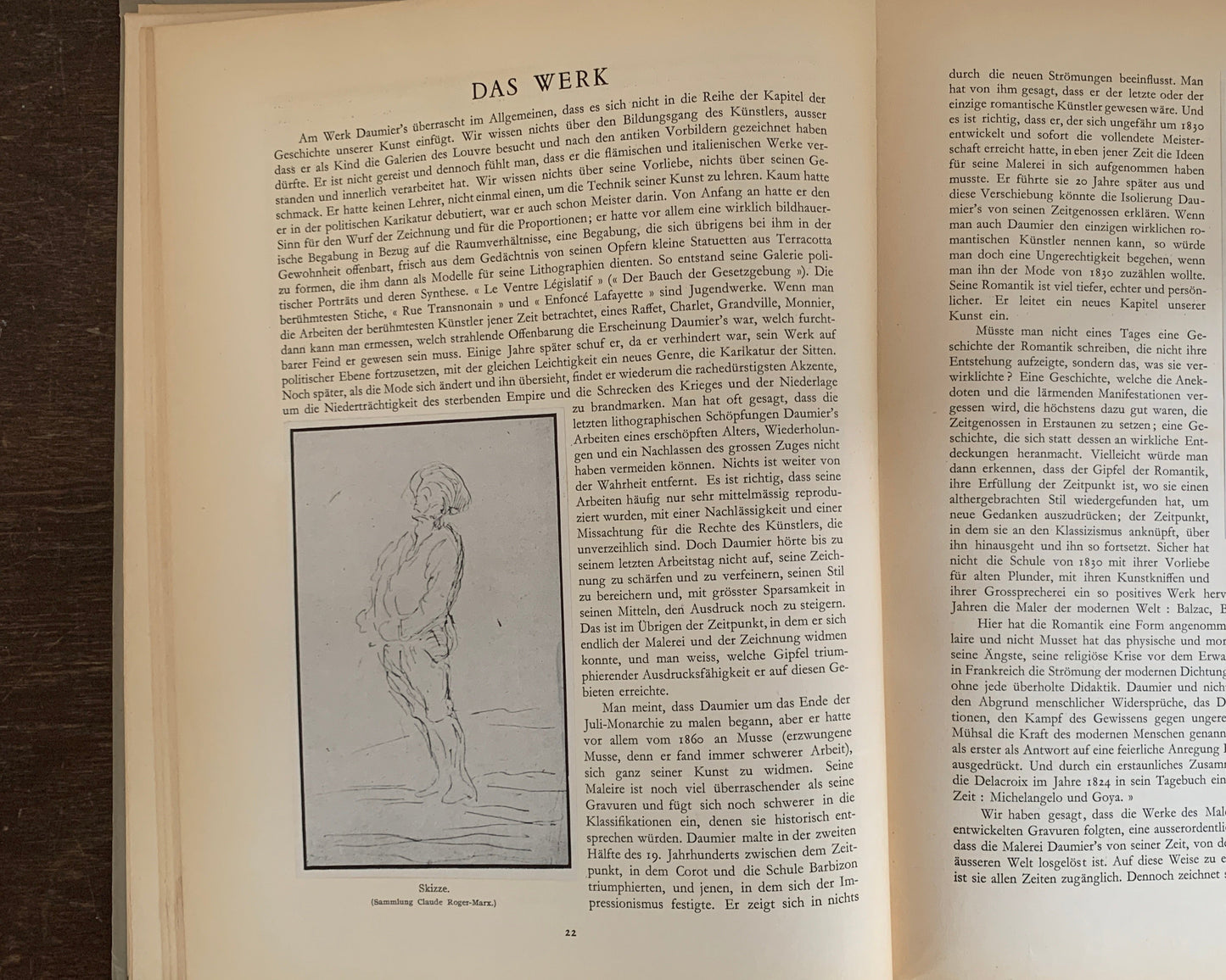Daumier Buch von Jacques Lassaigne