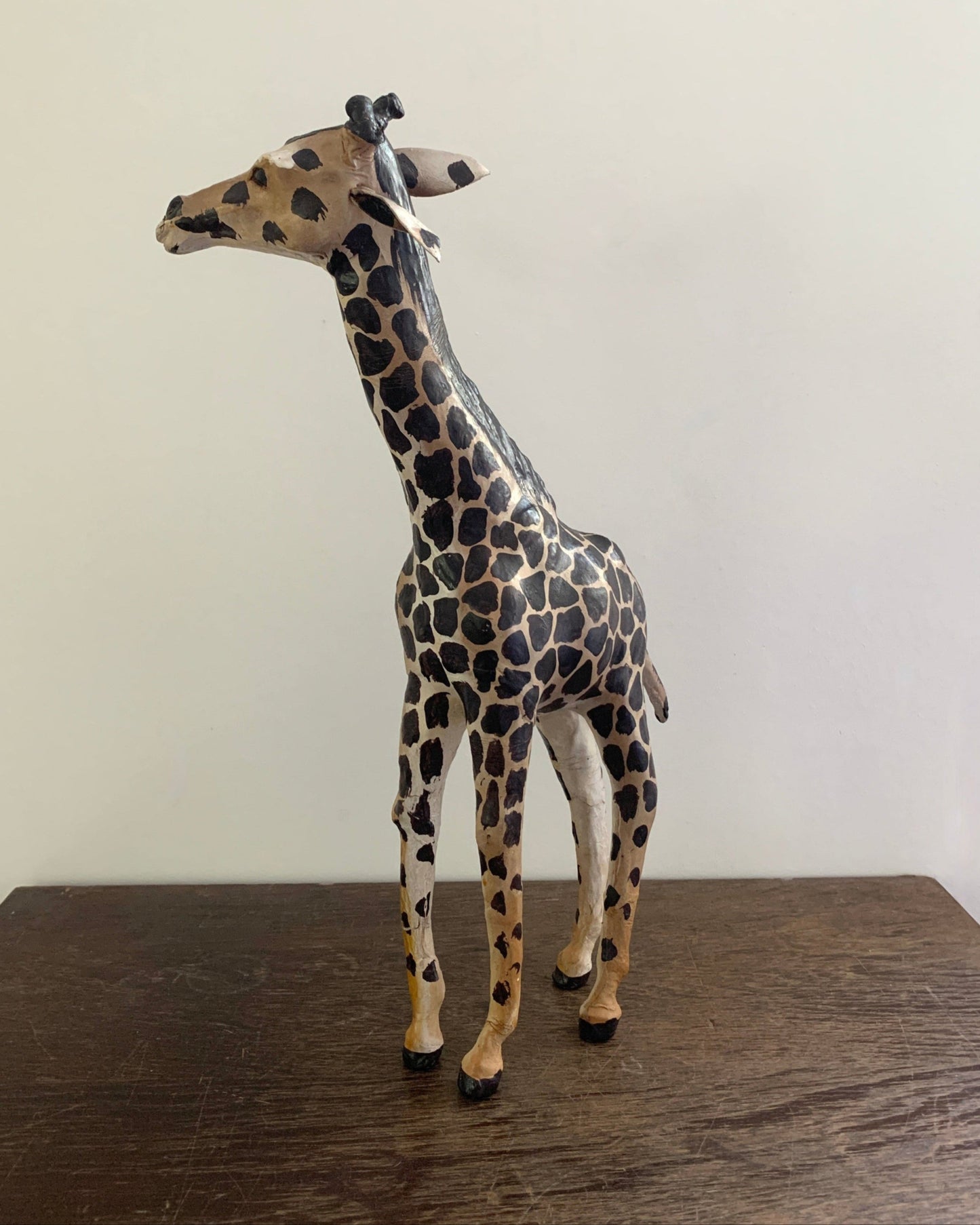 Giraffe aus Leder