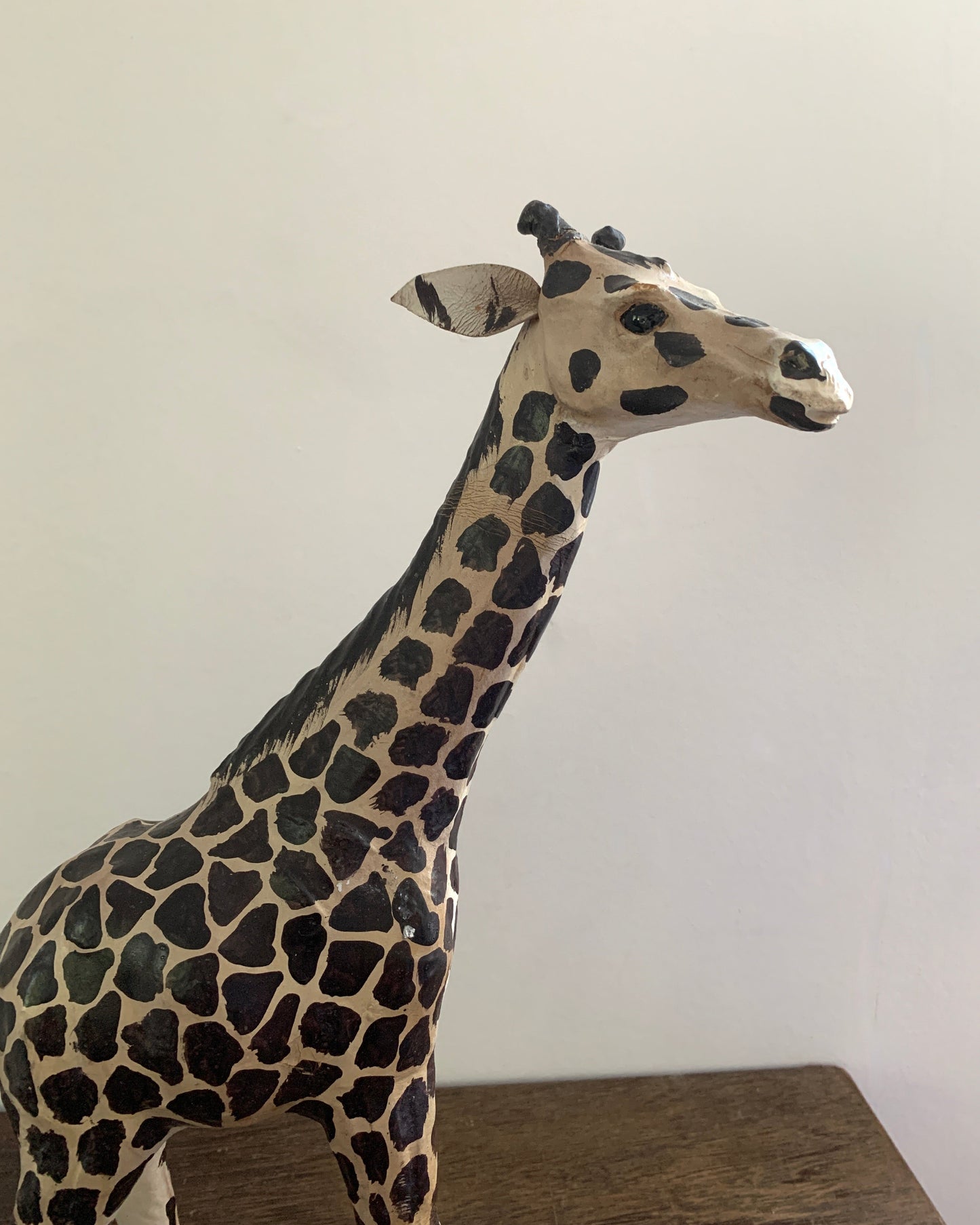 Giraffe aus Leder