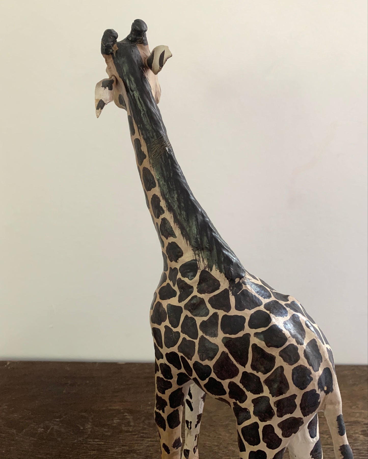 Giraffe aus Leder