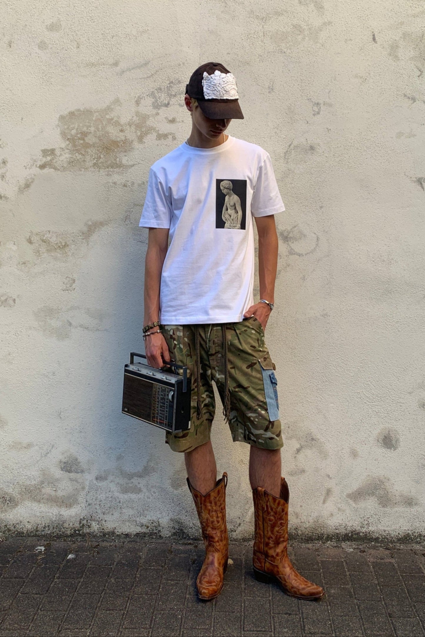 NEW Night in Rome T-Shirt Weiß