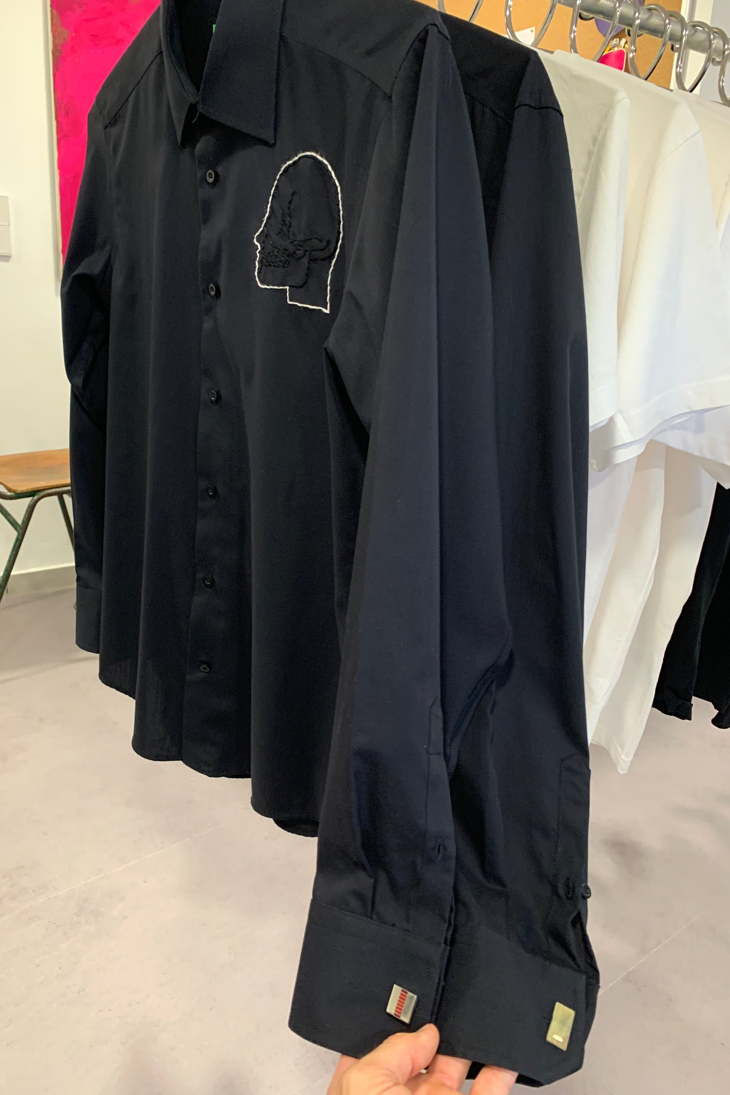 NEW Under My Skin Hemd Schwarz