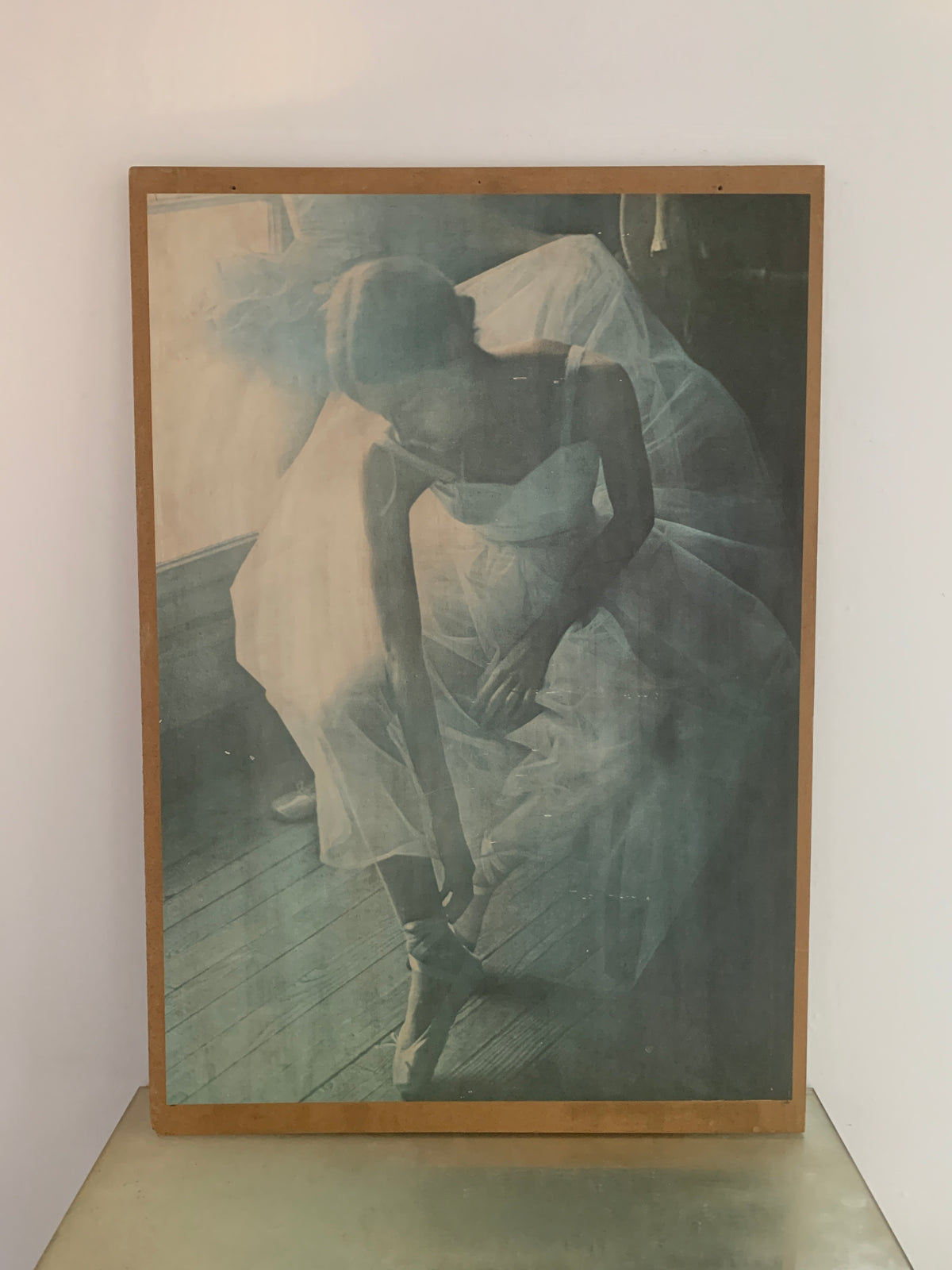 Ballerina Fotografie & Weltkarten Wandbild