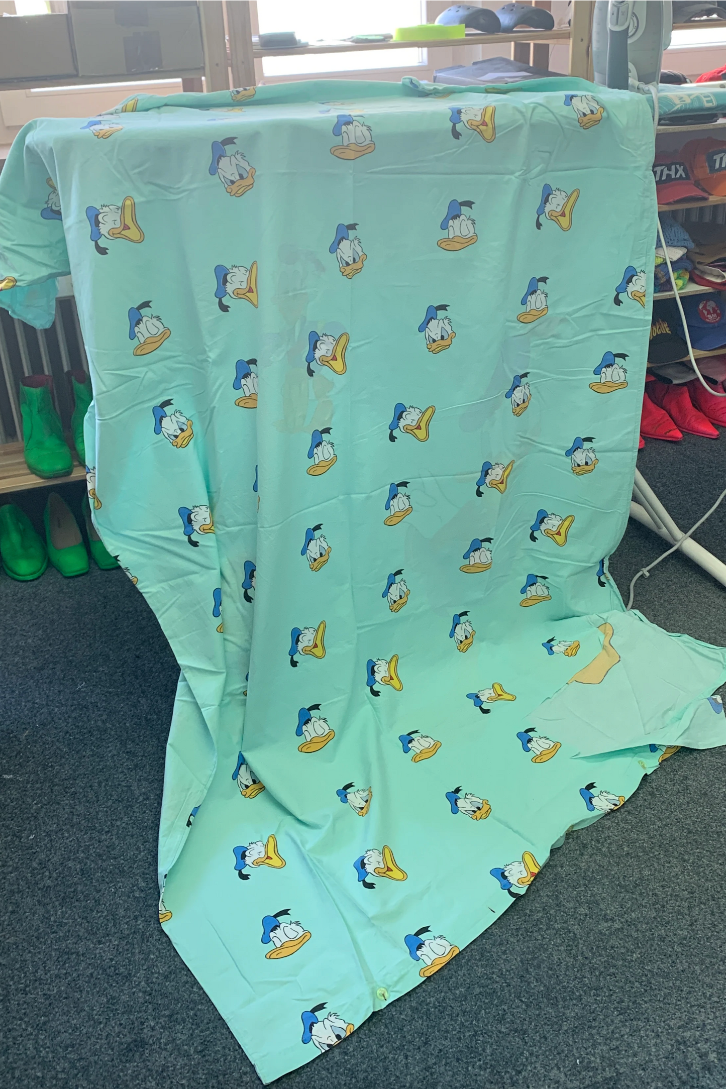 Upcycling Moody Donald Jacke Blau L