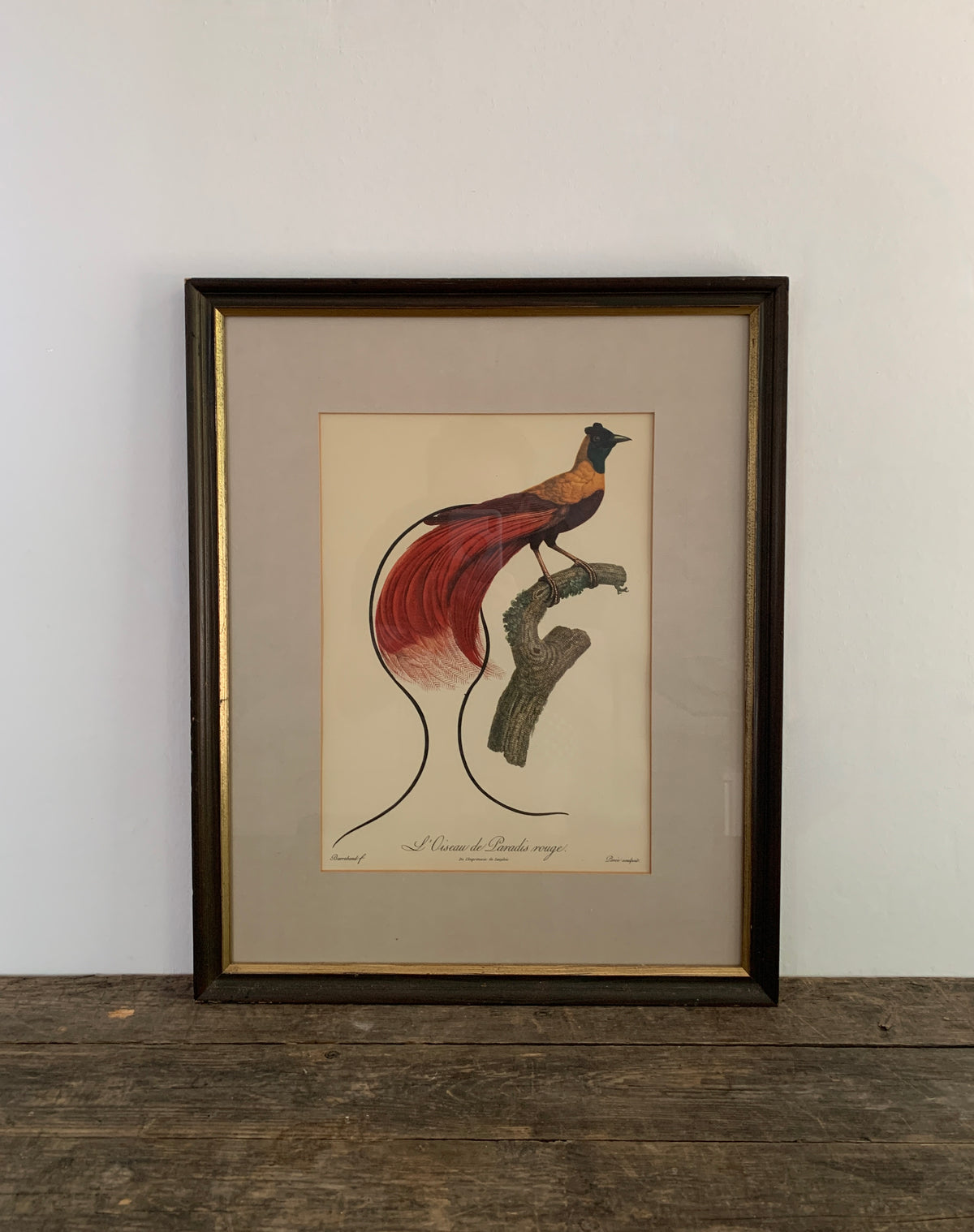 Barraband Kunstdruck mit Holzrahmen