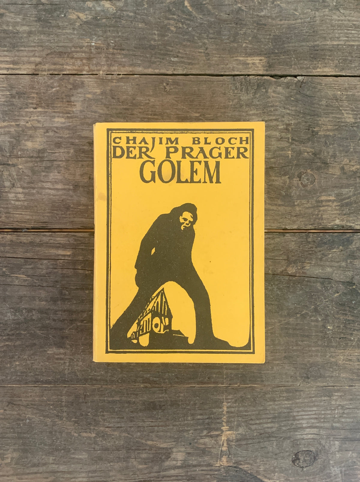 Der Prager Golem von Chajim Bloch