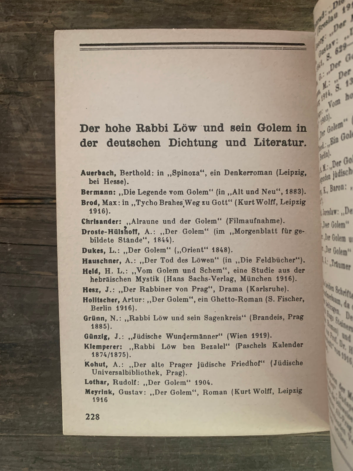 Der Prager Golem von Chajim Bloch