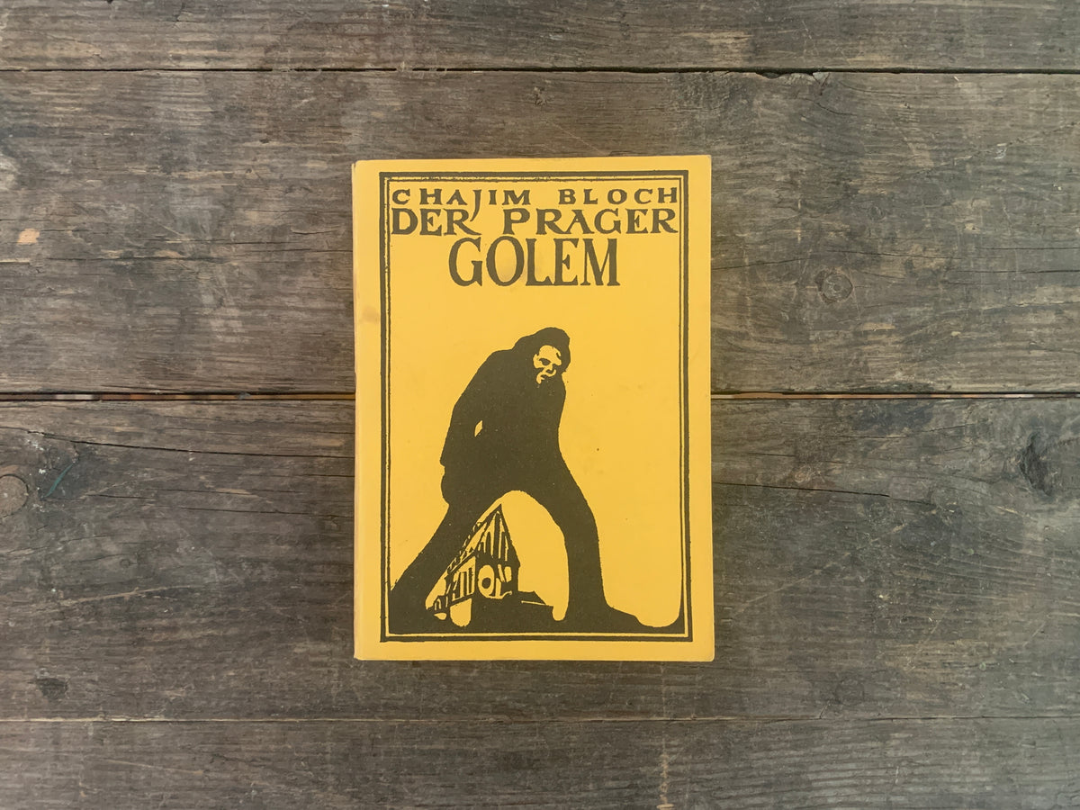 Der Prager Golem von Chajim Bloch