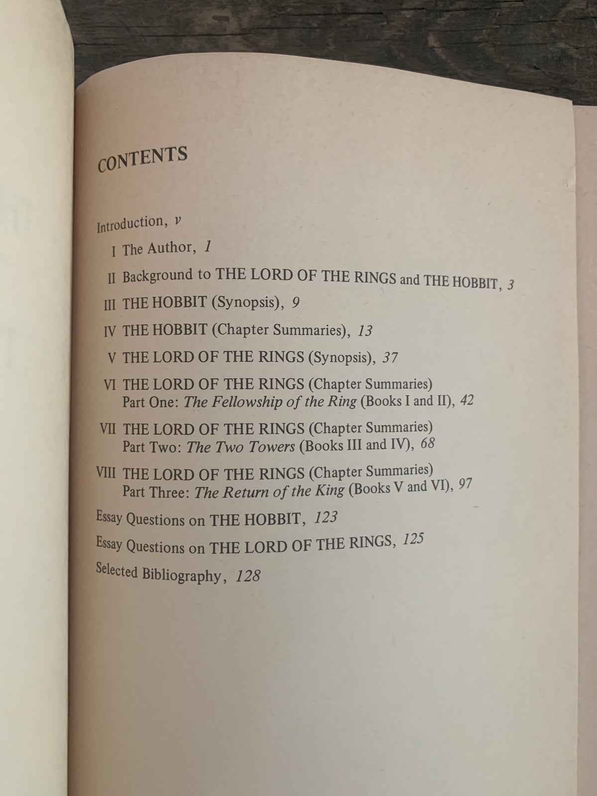 Tolkien, The Lord of the Rings, The Hobbit Notes von William Ready