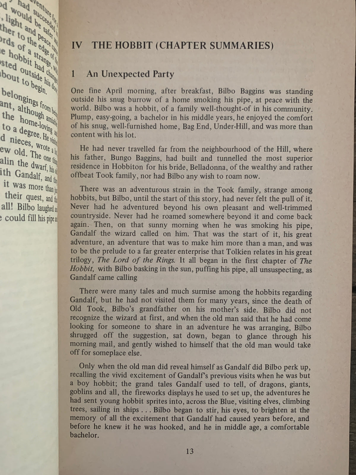 Tolkien, The Lord of the Rings, The Hobbit Notes von William Ready