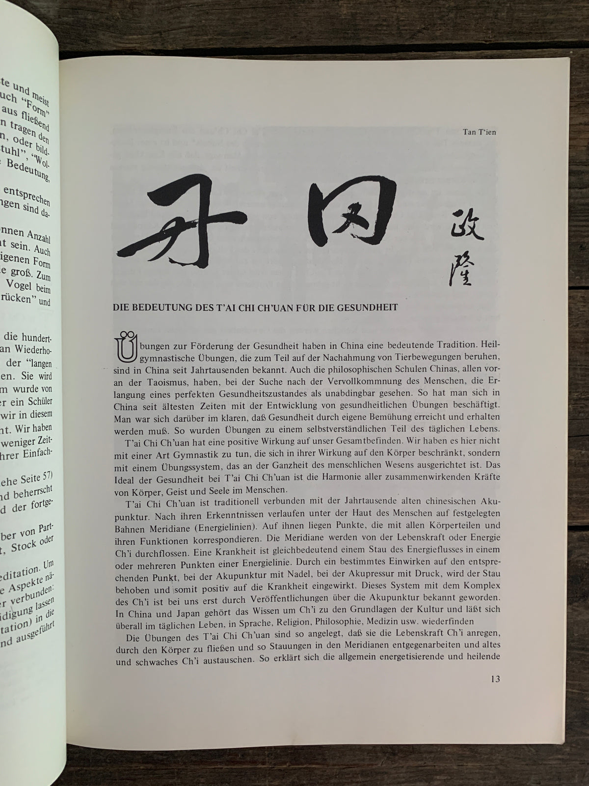 T'ai Chi Ch'uan Ein praktisches Handbuch zum Selbststudium von Toyo und Petra Kobayashi