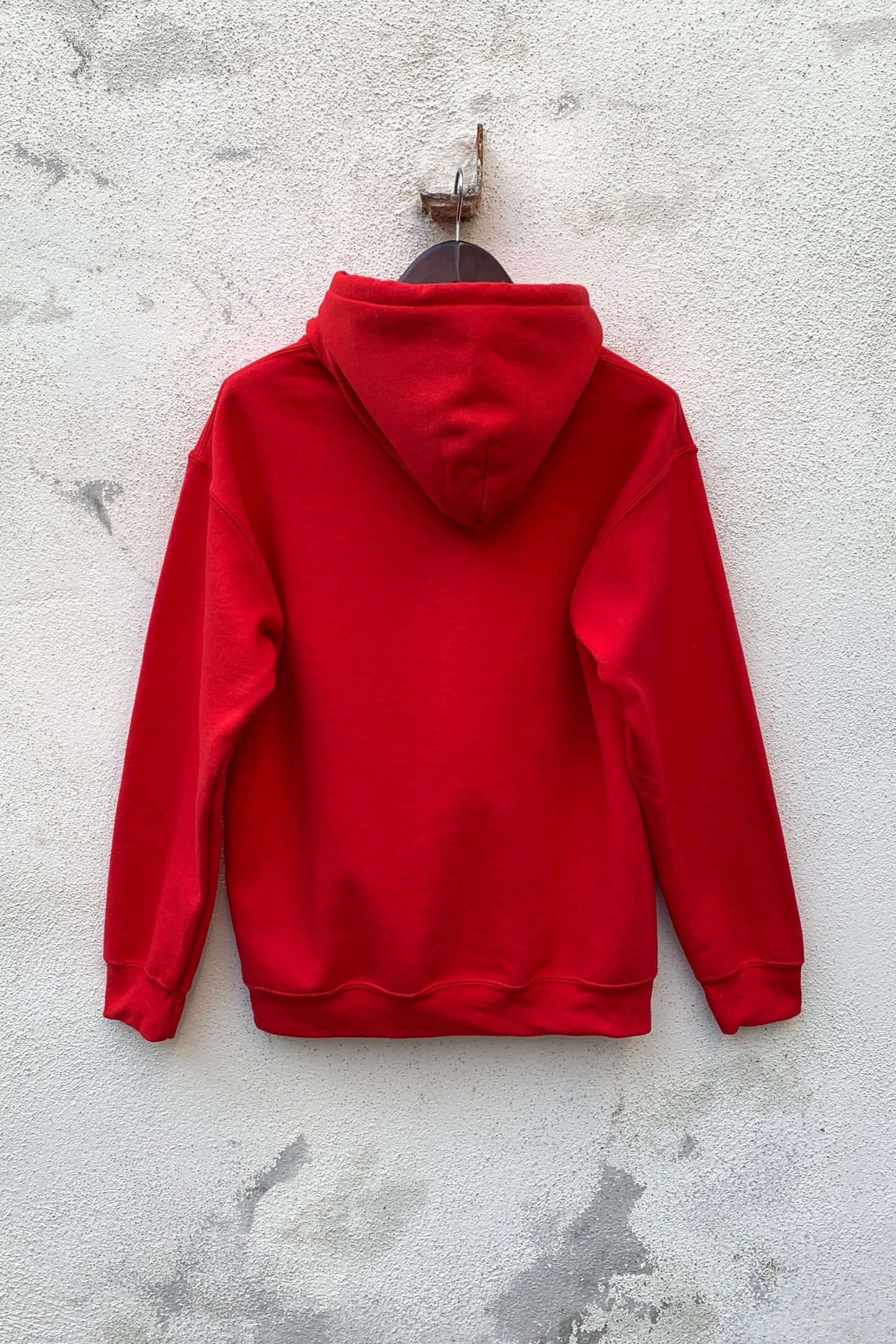 Upcycling Deep Hoodie Rot M