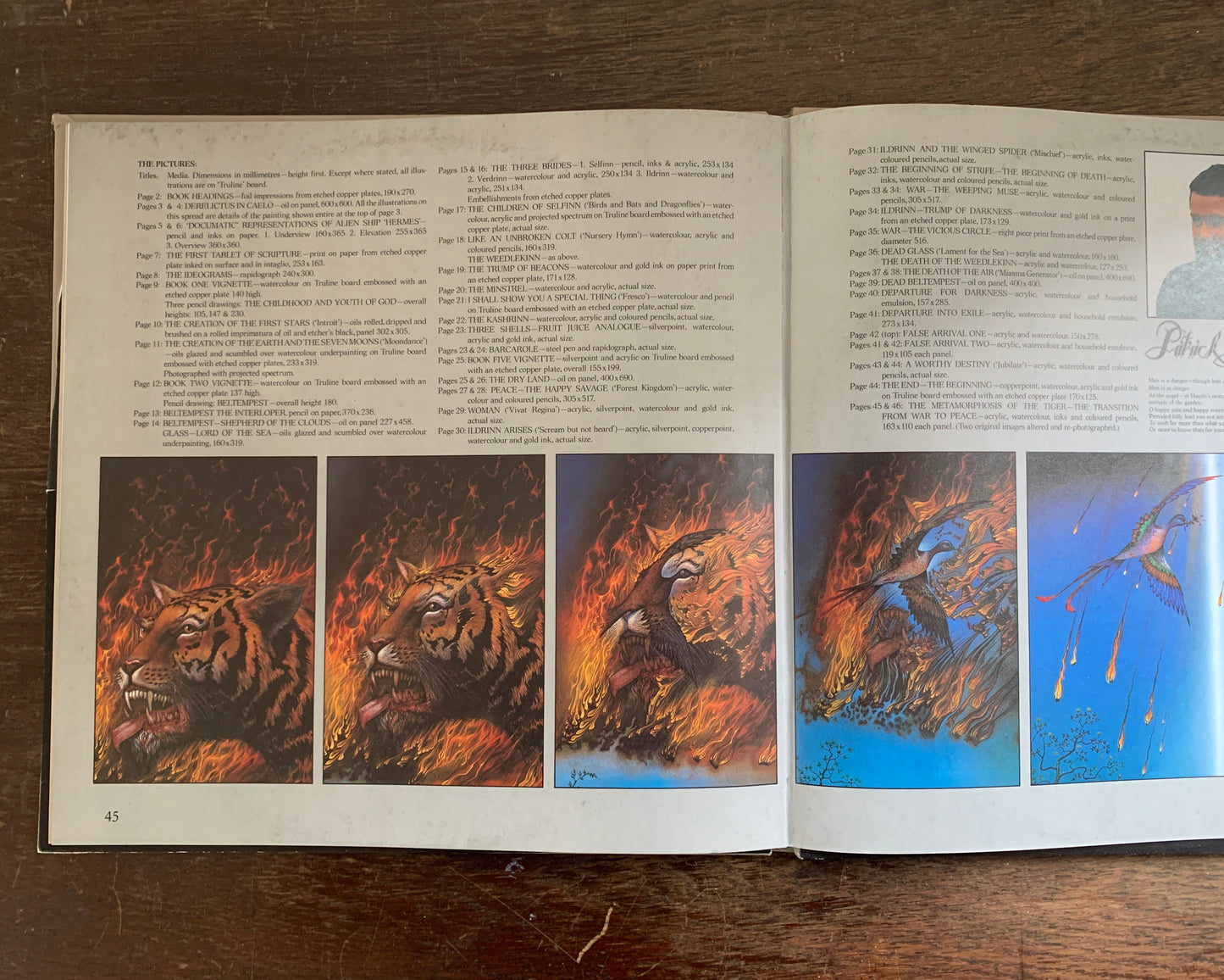 The Pentateuch of the Cosmogony: The Birth and Death of a World Vinyl & Buch von Patrick Woodroffe & Dave Greenslade