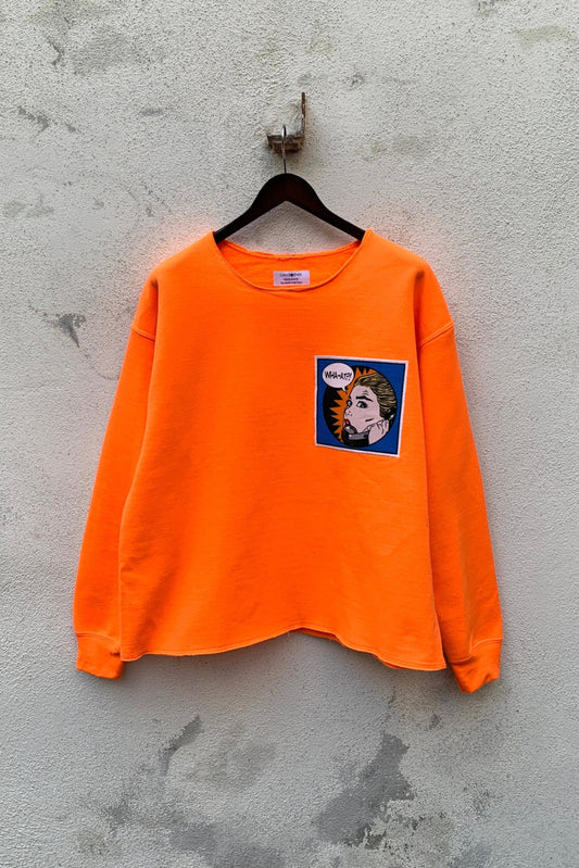 NEW Whaat?! Sweatshirt Neonorange