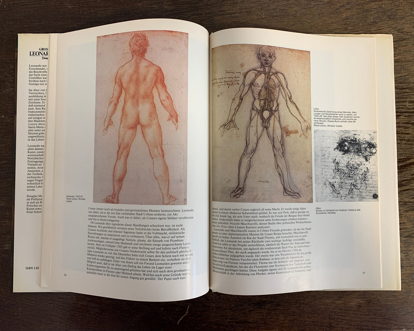 Grosse Künstler Leonardo Da Vinci Buch von Douglas Mannering