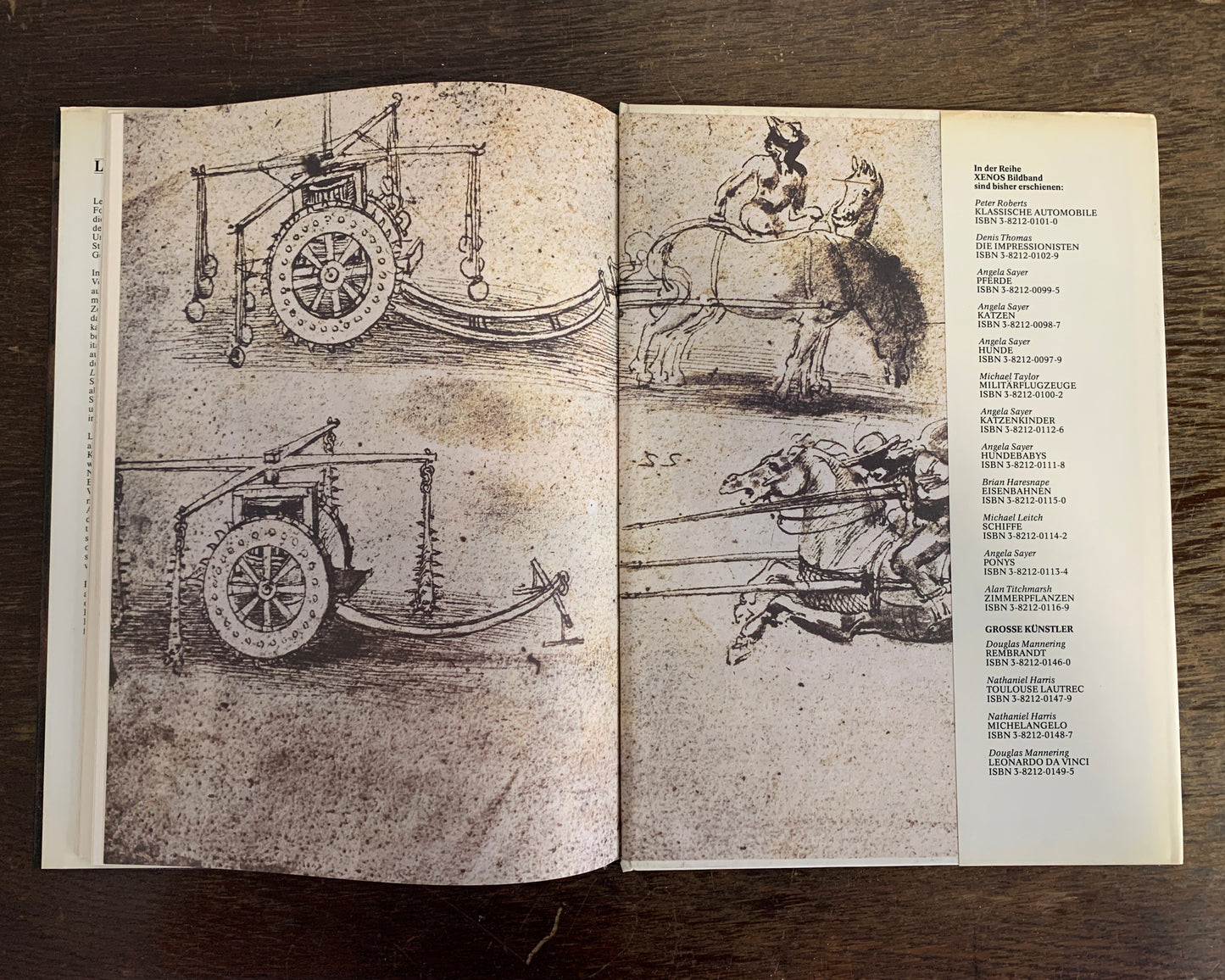 Grosse Künstler Leonardo Da Vinci Buch von Douglas Mannering