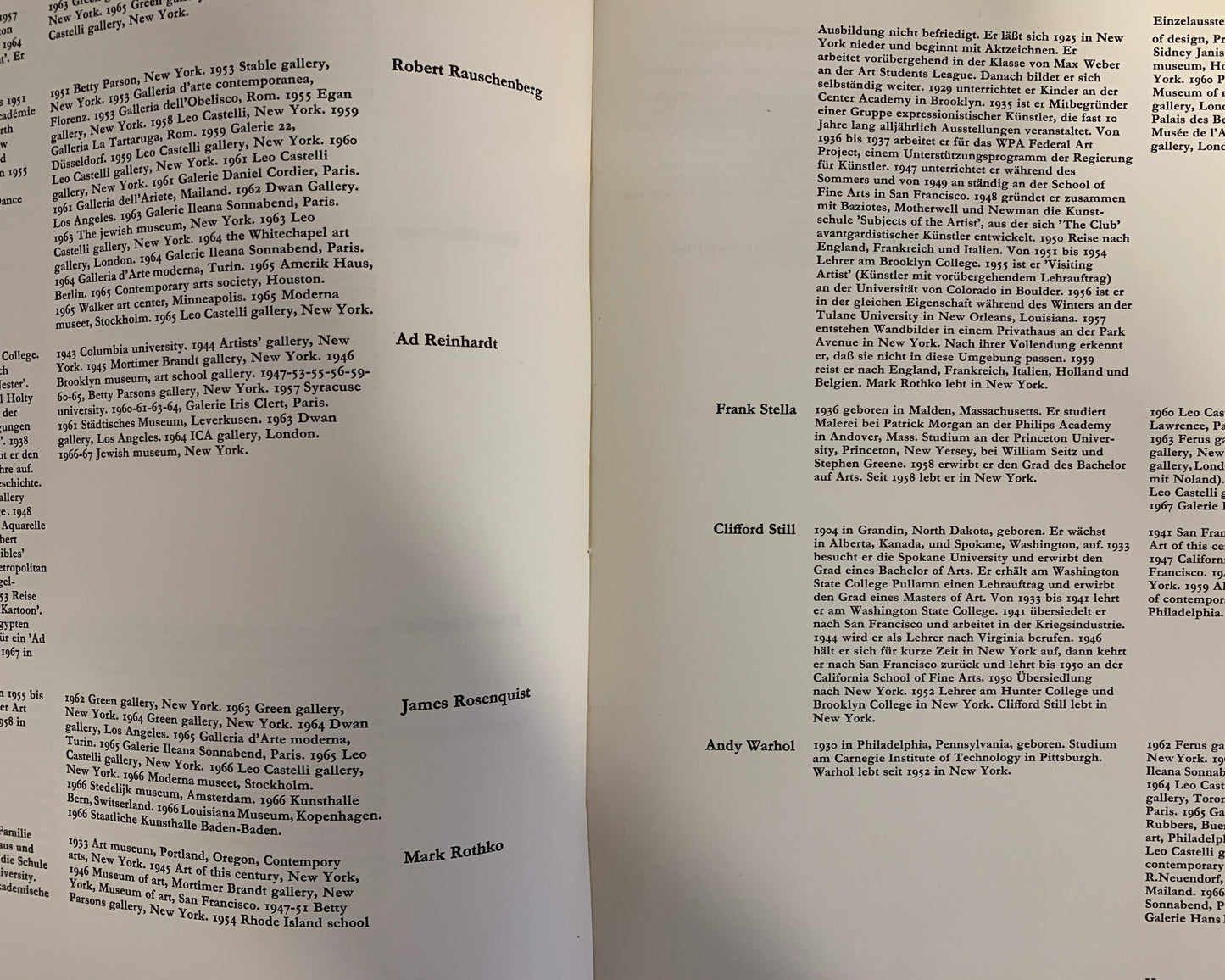Kompass New York: Malerei nach 1945 aus New York Taschenbuch vom Frankfurter Kunstverein