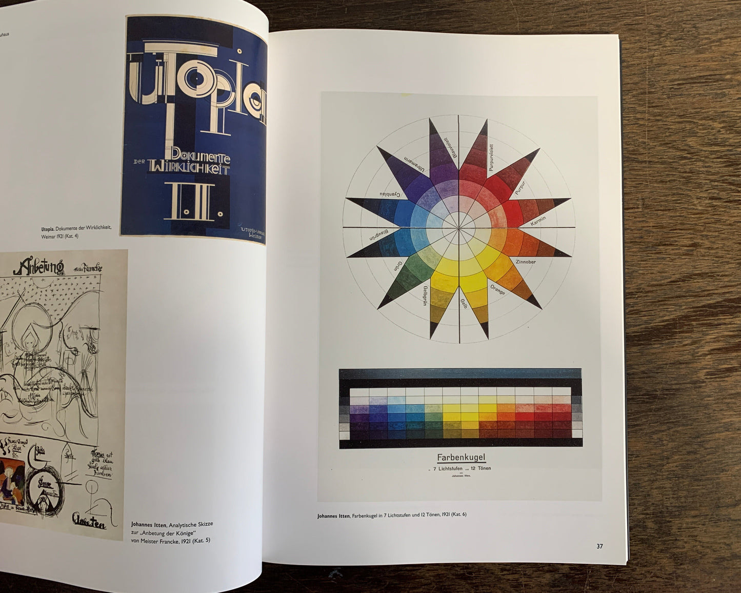 Bauhaus-Ideen um Itten, Feininger, Klee, Kadinsky Vom Expressiven zum Konstruktiven von Brigitte Salmen