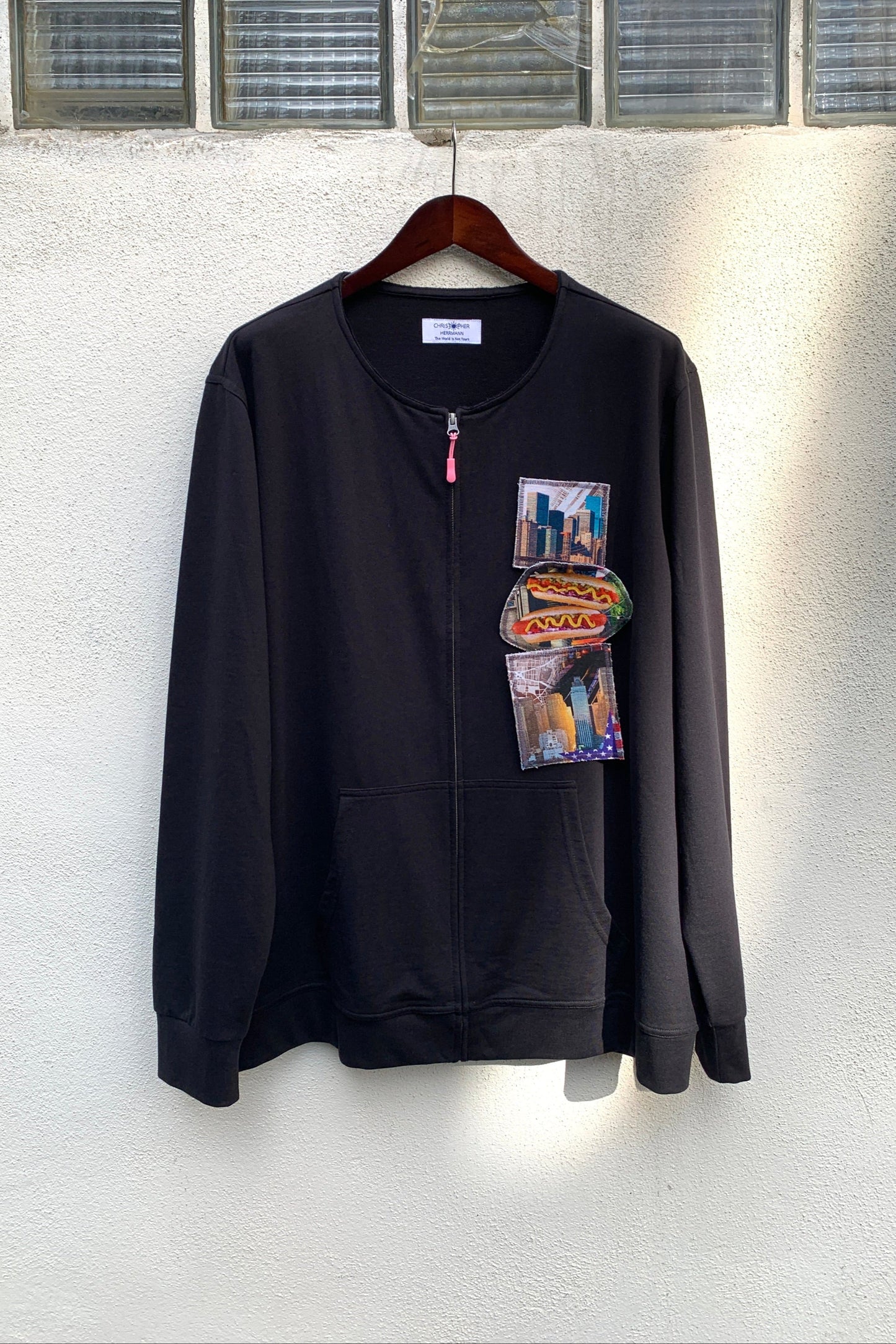 NEW 1984 Sweatjacke Schwarz XL