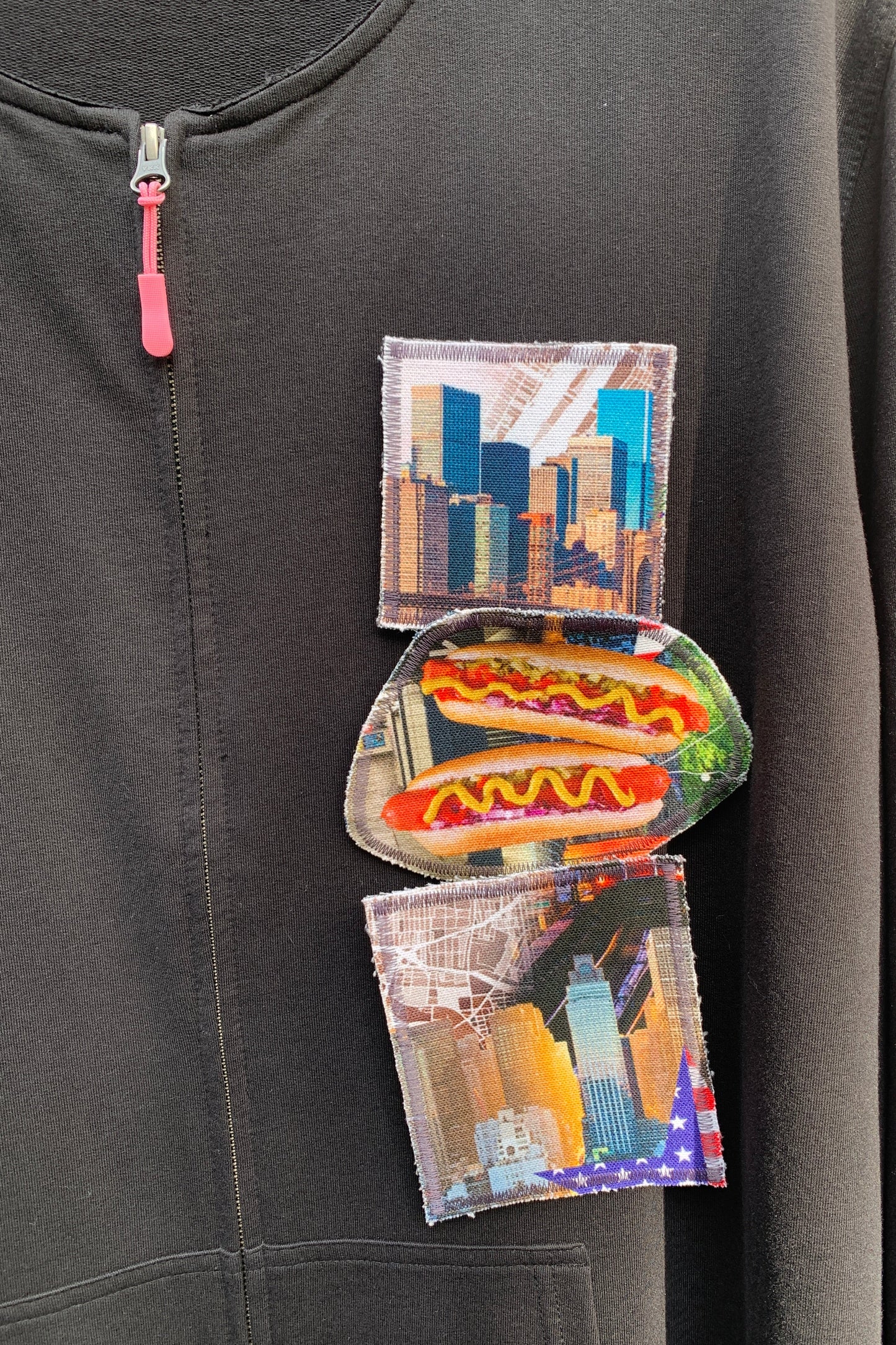 NEW 1984 Sweatjacke Schwarz XL