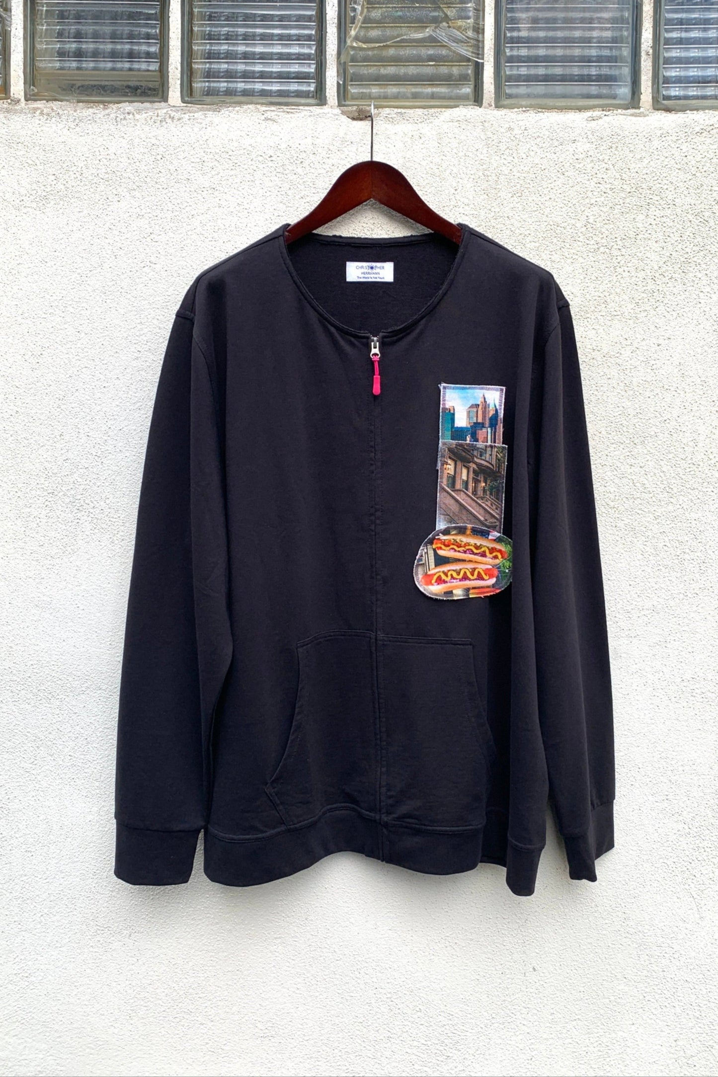 NEW 1984 Sweatjacke Schwarz XL
