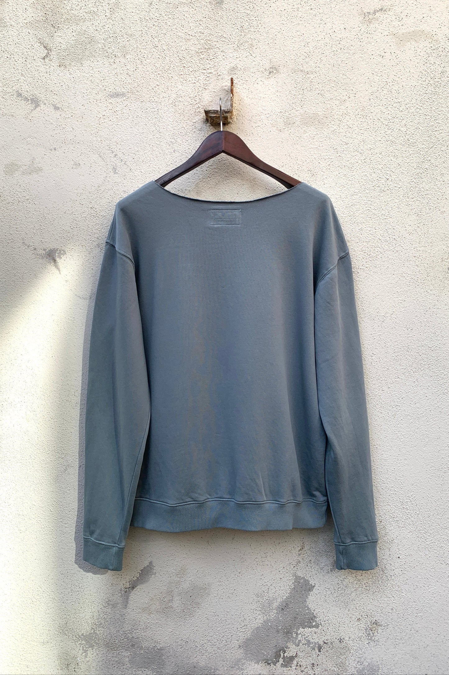 Upcycling Deep Sweater Gelb Grau XL