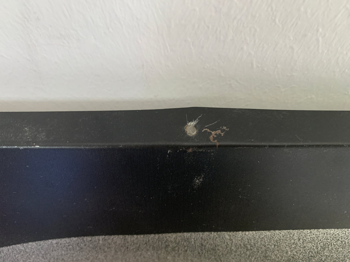 Schwarzweiß-Akt-Fotografie auf Aluminium