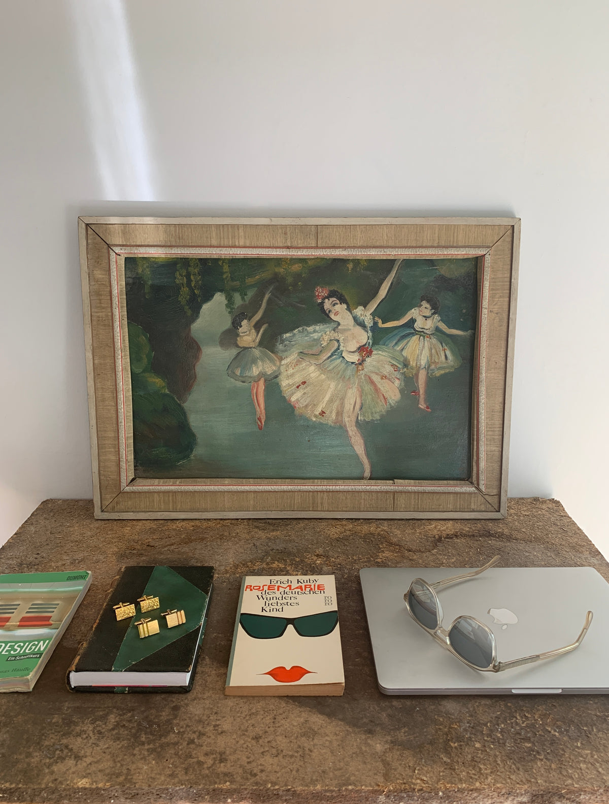 Ballett Ölgemälde mit Holzrahmen