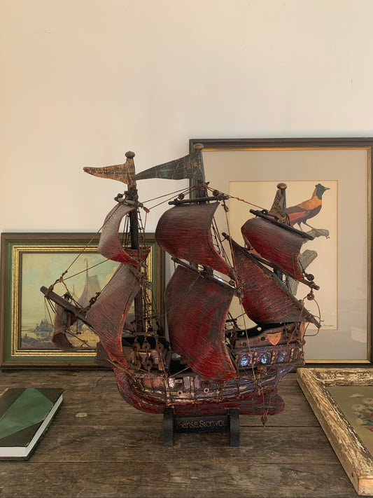 Hansa Sonvoi antikes Segelschiff aus Holz